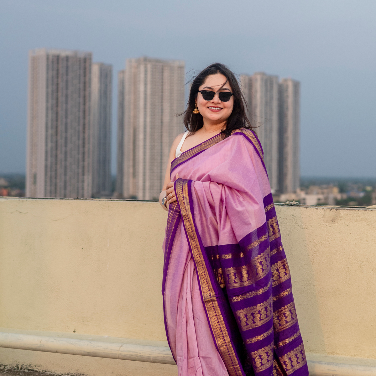 Nabami Gadwal Cotton Saree