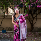 Nabami Elegant Tissue Jamdani Saree