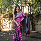 Nabami Elegant Tissue Jamdani Saree