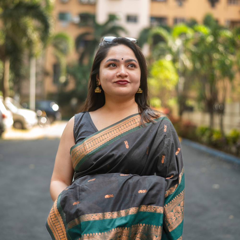 Nabami Gadwal Cotton Saree